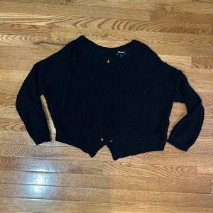 Black express sweater